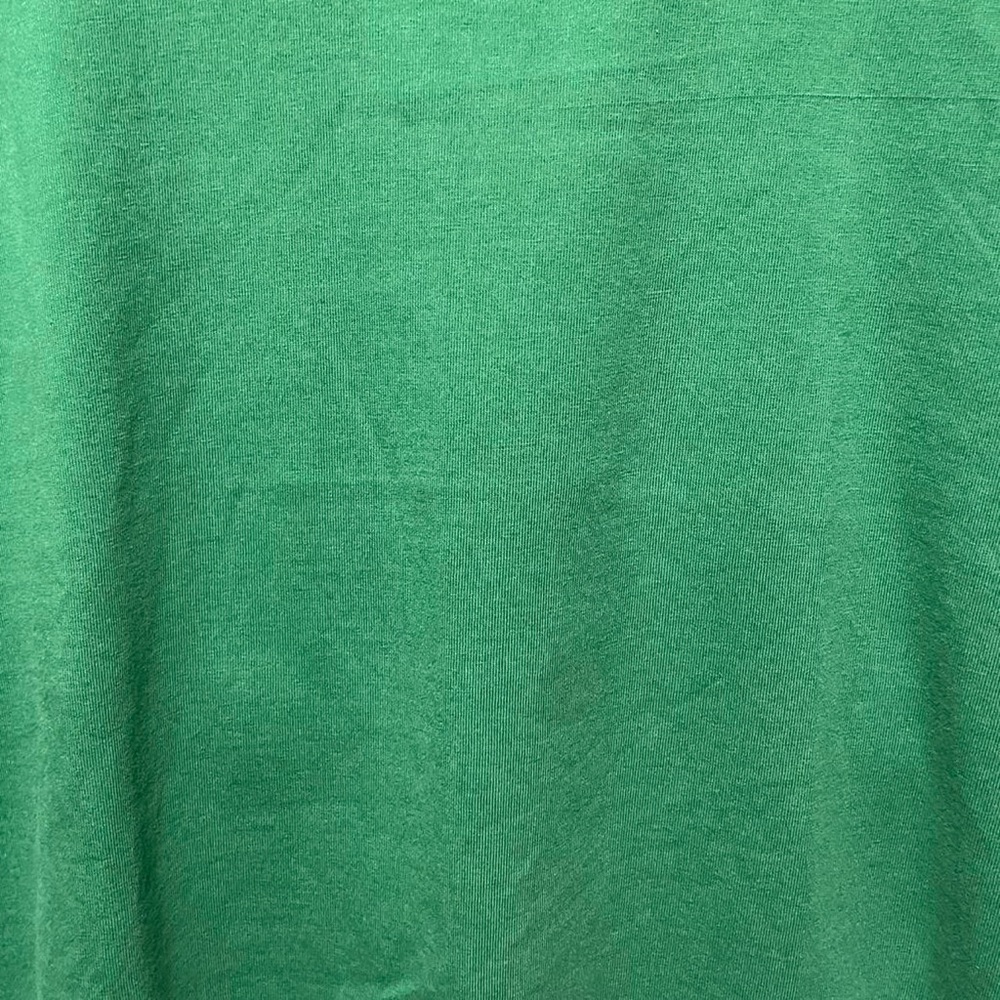 plain blank green L.L. Bean short sleeve crewneck casual work T-shirt tee top - Picture 2 of 6